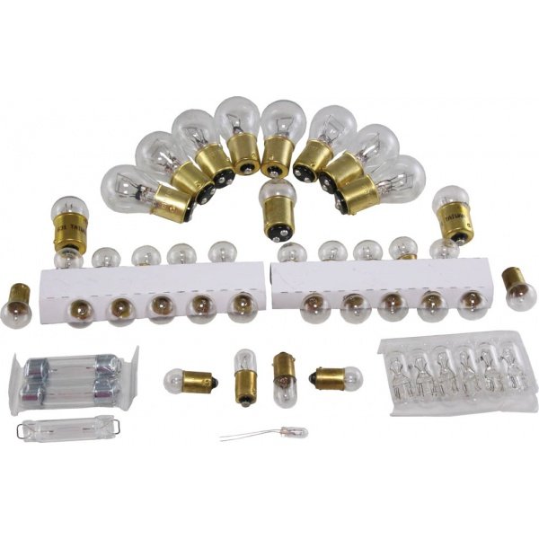 Corvette Light Bulb Kit, 47 Piece, 19741976 Corvette Depot