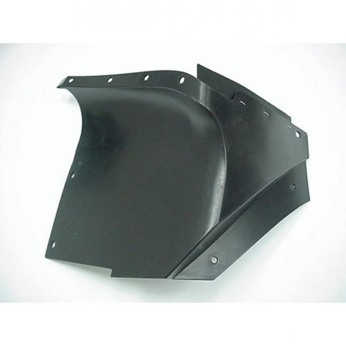 Corvette Inner Fender Skirt Extension, Rear, Left, Standard, 2005-2009
