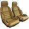 CA 1989-1990 Chevrolet Corvette Leather Seat Covers Sport