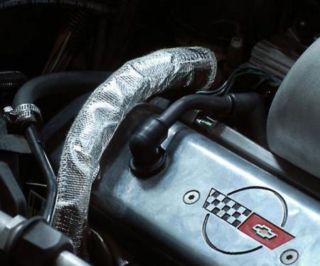Corvette EGR Pipe Cover, Medium Size, Hook & Loop Closure, 1985-1988