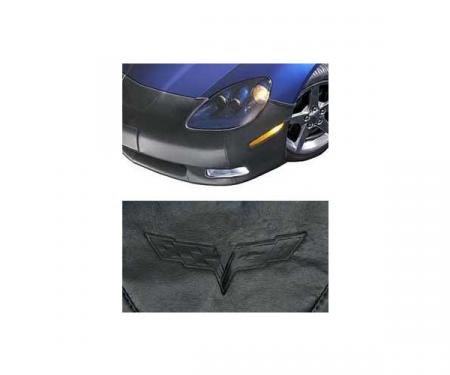 Corvette Nose Mask, Original Factory, With Logo, With License Plate Opening, 2005-2013