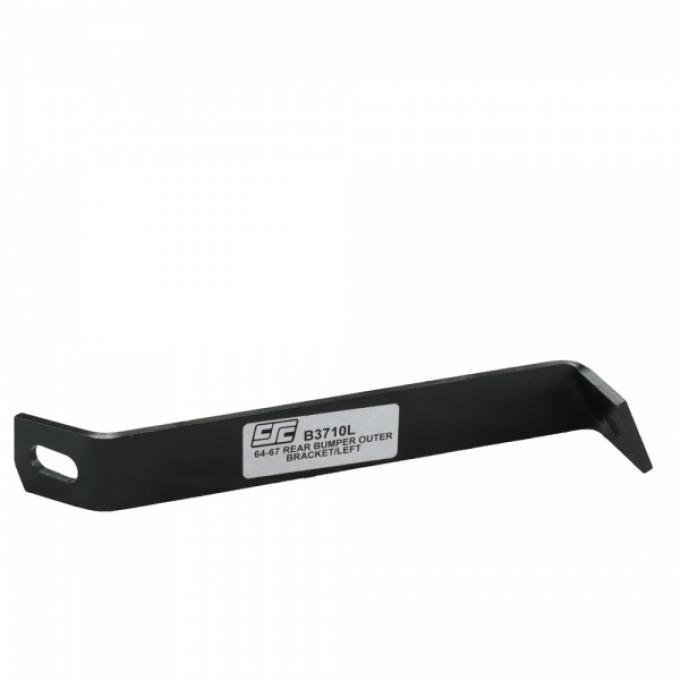 Corvette Bumper Brace, Left Rear,Outer,1964-1967