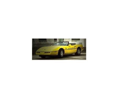 Phoenix Graphix Official Pace Car Decal Kit, Silver| 1986DD*S/B Corvette 1986