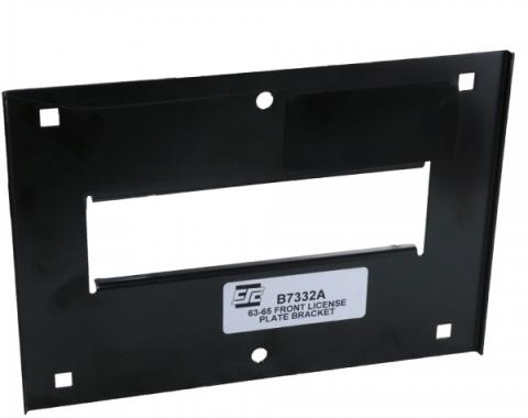 Corvette License Plate Bracket, Front, 1963-1965