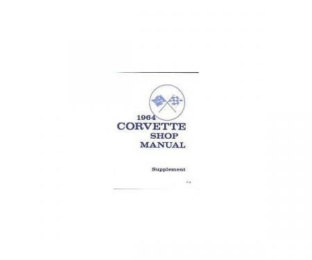 Corvette Service Manual Supplement, 1964