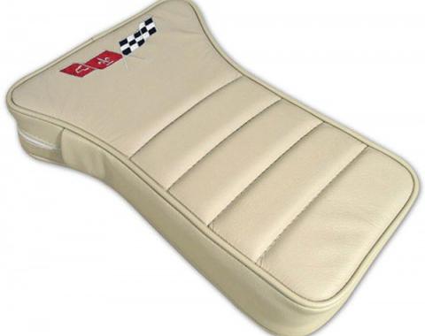 Corvette Cushion, Center Console, With Embroidered Logo, 1979
