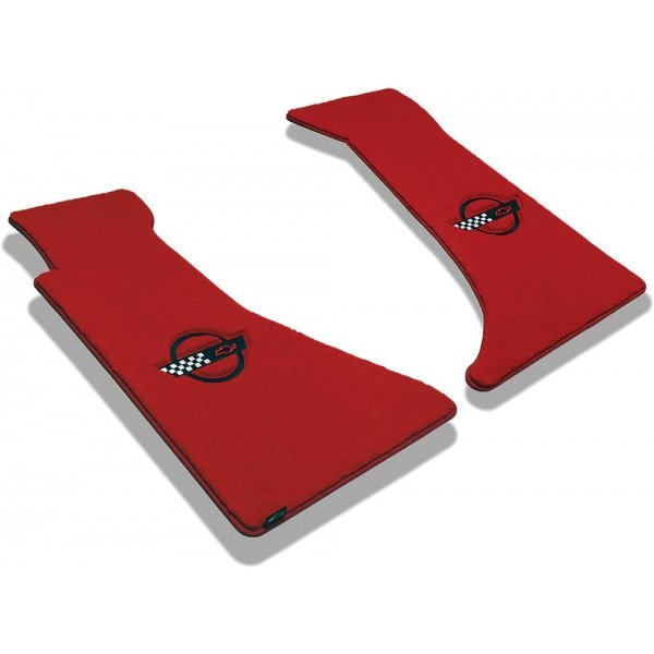 Lloyd Mats, Floor Mats With C4 Embroidered Logos, Velourtex 56444