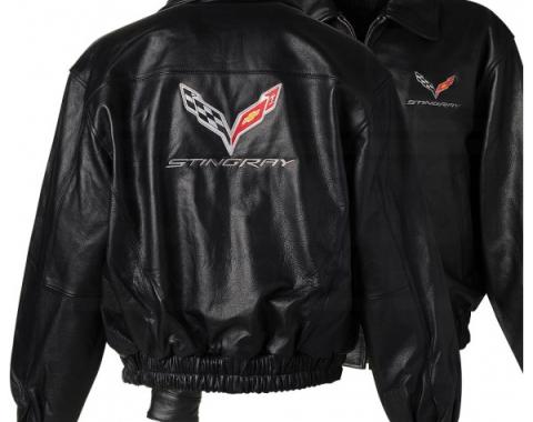 Corvette, C7, Bomber Jacket, Leather