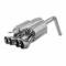 Corvette Exhaust System, B&B, Route 66, With Round Tips, 2009-2013