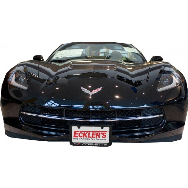 Corvette Sto N Sho Frame, Detachable, Front License Plate Holder