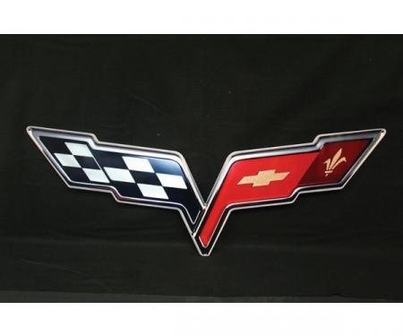 Corvette Metal Sign, 2005-2013