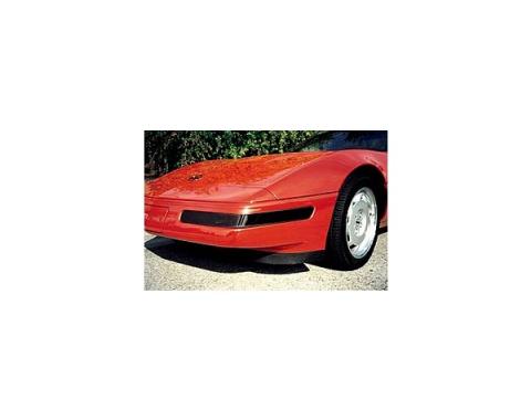 Corvette Black-Out Light Kit, Front, Smoke Gray, 1991-1996