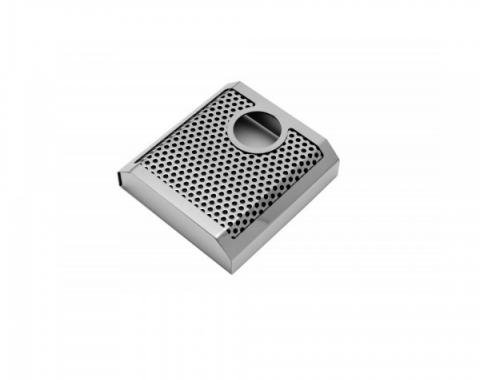 American Car Craft Master Cylinder Cover, Perforated / Brushed, Manual| 053066 Corvette Z06 & Z51 2014-2017