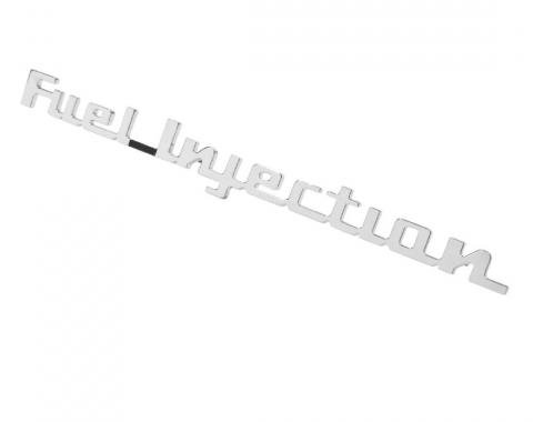 Trim Parts 57 Corvette Trunk Emblem, Fuel Injection, Each 1453