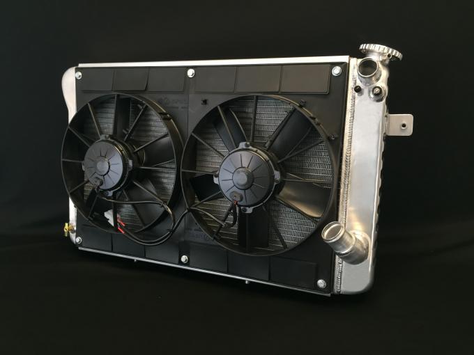 DeWitts 1966-1967 Chevrolet Corvette LSX Conversion Radiator, Manual 32-6139025M