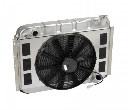 DeWitts 1958-1960 Chevrolet Corvette Radiator Fan Combo, Manual 32-4139058M