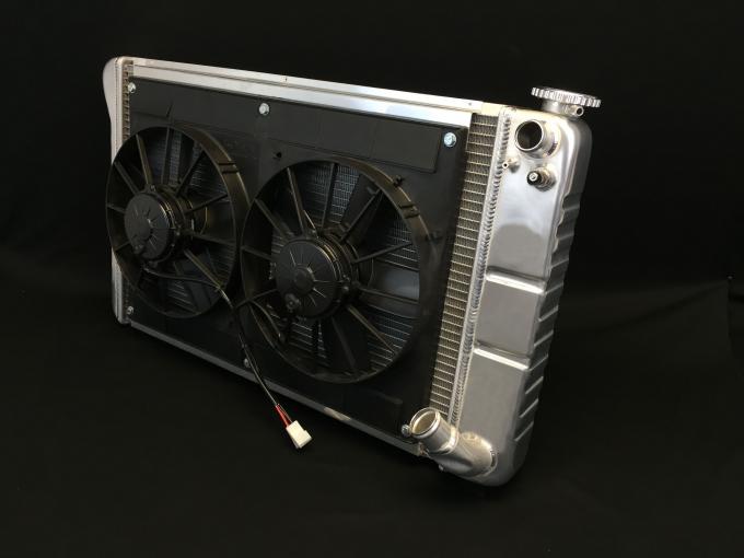 DeWitts 1969-1972 Chevrolet Corvette LSX Conversion Radiator, Manual 32-6139070M