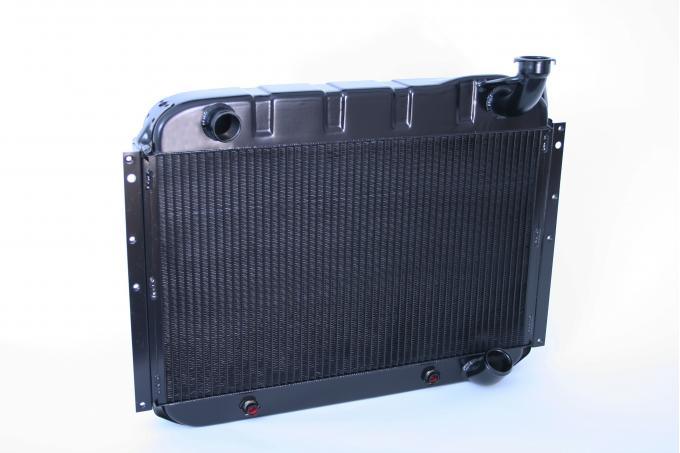 DeWitts 1955-1960 Chevrolet Corvette Direct Fit Radiator Black, Automatic 32-1239055A