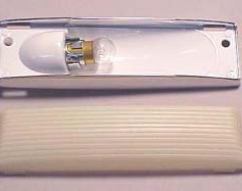 Corvette Courtesy Light, With Light Bulb Retainer, 1963-1967, 1969-1973