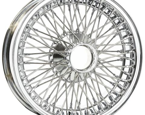 Dayton Wire Wheel -Jaguar-E-Type II-Tubeless-15x5-72-Chrome D472CTL