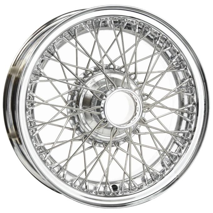 Dayton Wire Wheel -Jaguar-XK120, XK140, XK150-Tube Type-16x5-60-Chrome D456BCTT