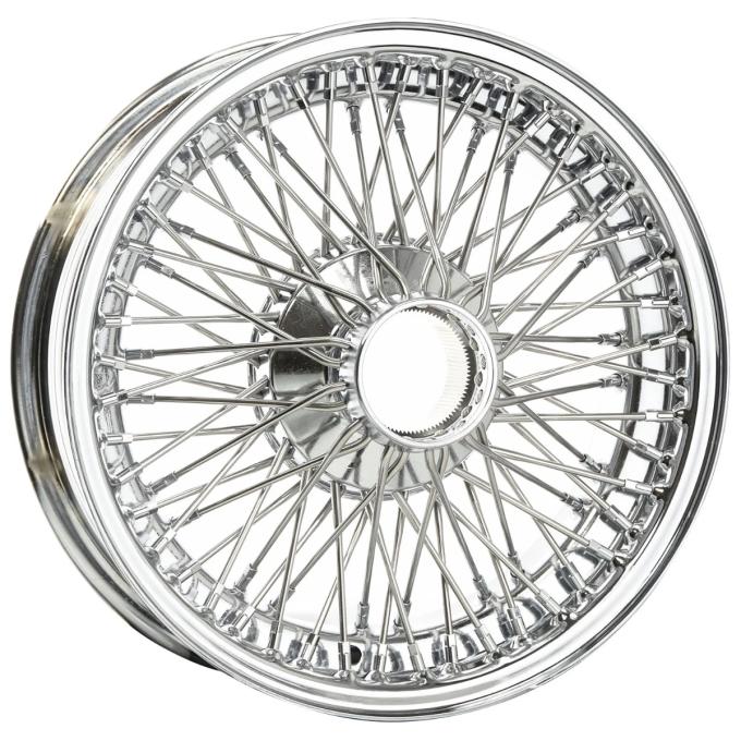 Dayton Wire Wheel -Jaguar-E-Type II-Tubeless-15x5-72-Chrome D472CTL