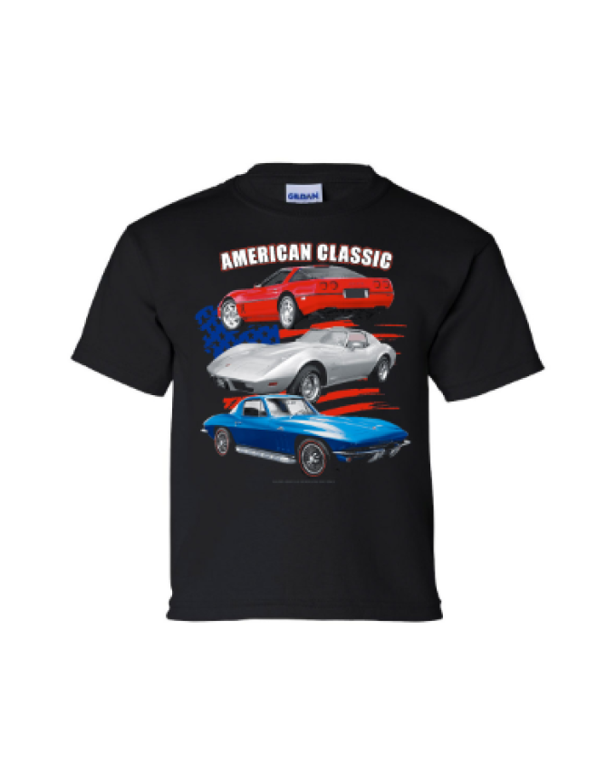 Port & Company Youth Classic Gen Corvette T-Shirt