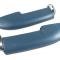 CA 1959-1961 Chevrolet Corvette Armrests with Chrome End