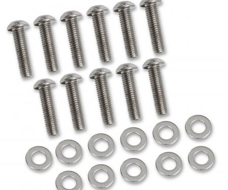 Mr. Gasket Valley Cover Bolt Set, Stainless Steel 60920G