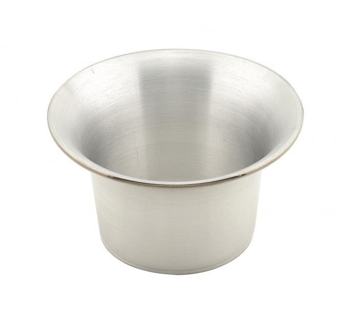 Mr. Gasket Velocity Stack, Polished Aluminum, 5 Inch Tall X 8-1/2 Inch Diameter 46