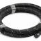 Mr. Gasket Black Nylon Braided Hose 10 AN, 10 Feet 841010