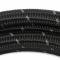 Mr. Gasket Black Nylon Braided Hose 10 AN, 10 Feet 841010