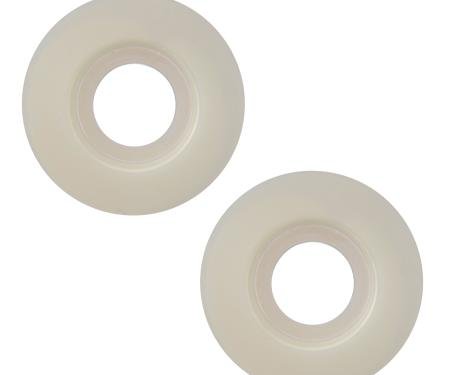 Redline Restomotive® 1956-1979 Chevrolet Corvette Ivory Window Crank Spacer / Plastic Shims