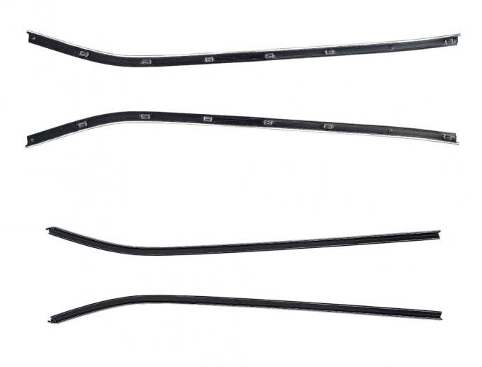 Precision 1969-1975 Chevrolet Corvette Beltline Molding Kit, Left and Right Hand, 4 Piece Kit WFK 1611 69