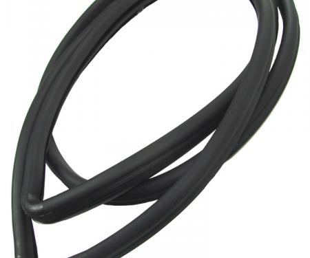 Precision 1963-1967 Chevrolet Corvette Convertible Mobiles - Windshield Weatherstrip Seal Without Trim Groove WBL D636 A