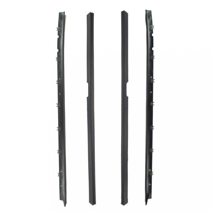 Precision 1984-1989 Chevrolet Corvette Beltline Molding Kit, Left and Right Hand, 4 Piece Kit WFK 1210 84