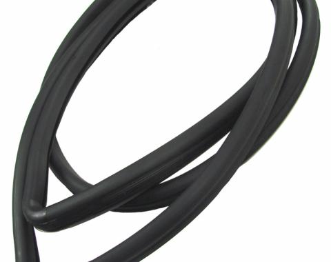 Precision 1963-1967 Chevrolet Corvette Convertible Mobiles - Windshield Weatherstrip Seal Without Trim Groove WBL D636 A