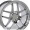 OE Replica Wheels CV04 - 18" Replica Wheel CV04 Fits Chevrolet Corvette - C5 Z06 Rim 18x10.5 Chrome Wheel CV04-18105-5475-56C