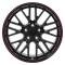 OE Replica Wheels CV08A - 18" Replica Wheel CV08A Fits Chevrolet Corvette - C6 ZR1 Rim 18x10.5 Redline CV08A-18105-5475-56BR