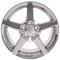 OE Replica Wheels CV06B - 19" Replica Wheel CV06 Fits Chevrolet Corvette - C6 Rim 19x10 Chrome Wheel CV06B-19100-5475-68C