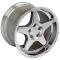 OE Replica Wheels CV01 - 17" Replica Wheel CV01 Fits Chevrolet Corvette - ZR1 Rim 17x11 Polished Wheel CV01-17110-5475-50P