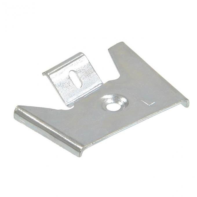 Corvette Door End Cap Mount Retainer, Left, (58 Early), 1956-1958