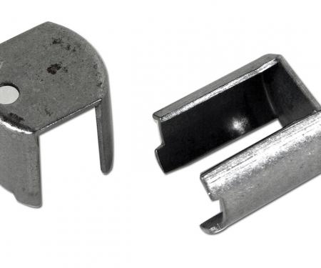 Corvette Rear Compartment Latch Retainers, 2 Piece Set, 1979-1982