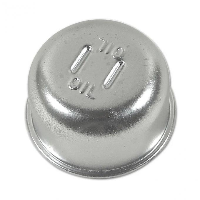 Corvette Oil Cap, Unvented with Solid Lifters & High Performance, 1957-1958