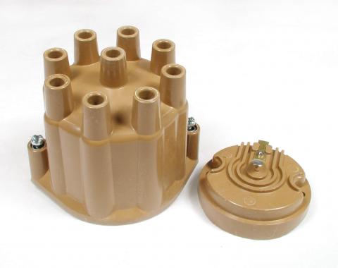Accel Distributor Cap & Rotor Kit, Female Socket Style, Tan 8120ACC