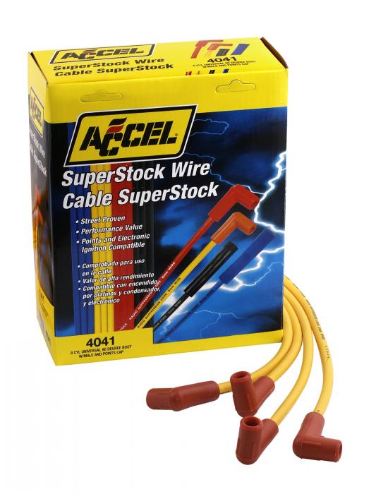 Accel Universal Fit Spark Plug Wire Set 4041 Corvette Depot