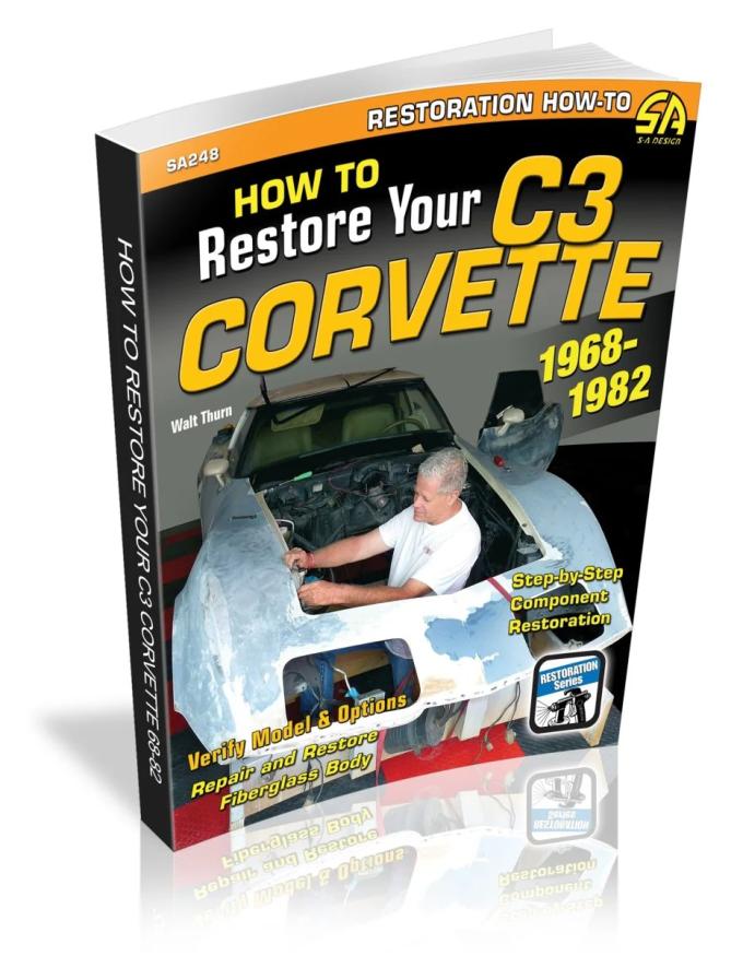 Cartech Auto Books How to Restore Your C3 Corvette: 1968-1982 SA248