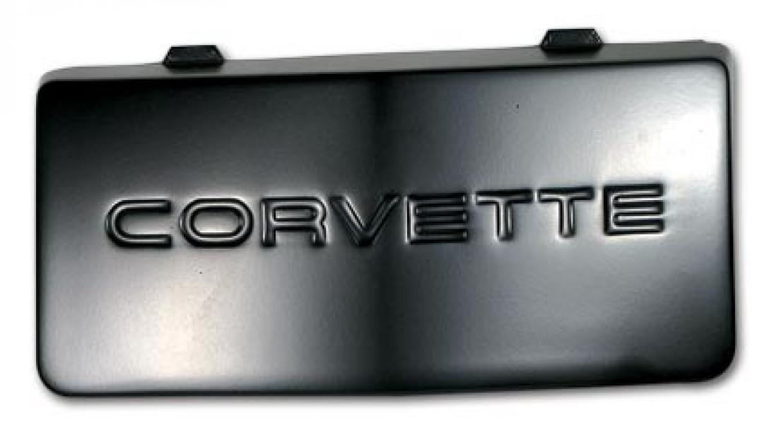 Corvette Front License Plate, Corvette, 19841990