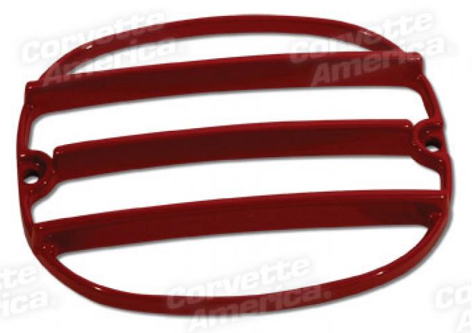 Corvette Tailght Louver Kit, Phantom Red, 1991-1996