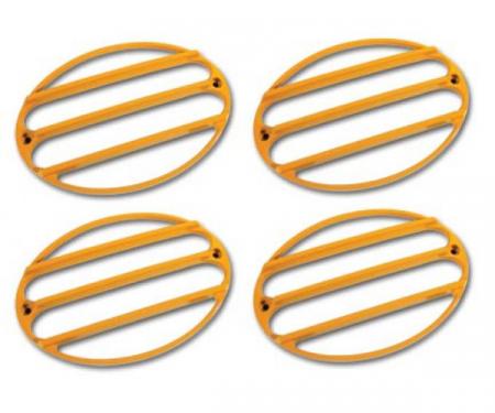 Corvette Tailght Louver Kit, Phantom Millenium Yellow, 2000-2004